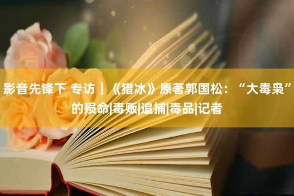 影音先锋下 专访｜《猎冰》原著郭国松：“大毒枭”的殒命|毒贩|追捕|毒品|记者